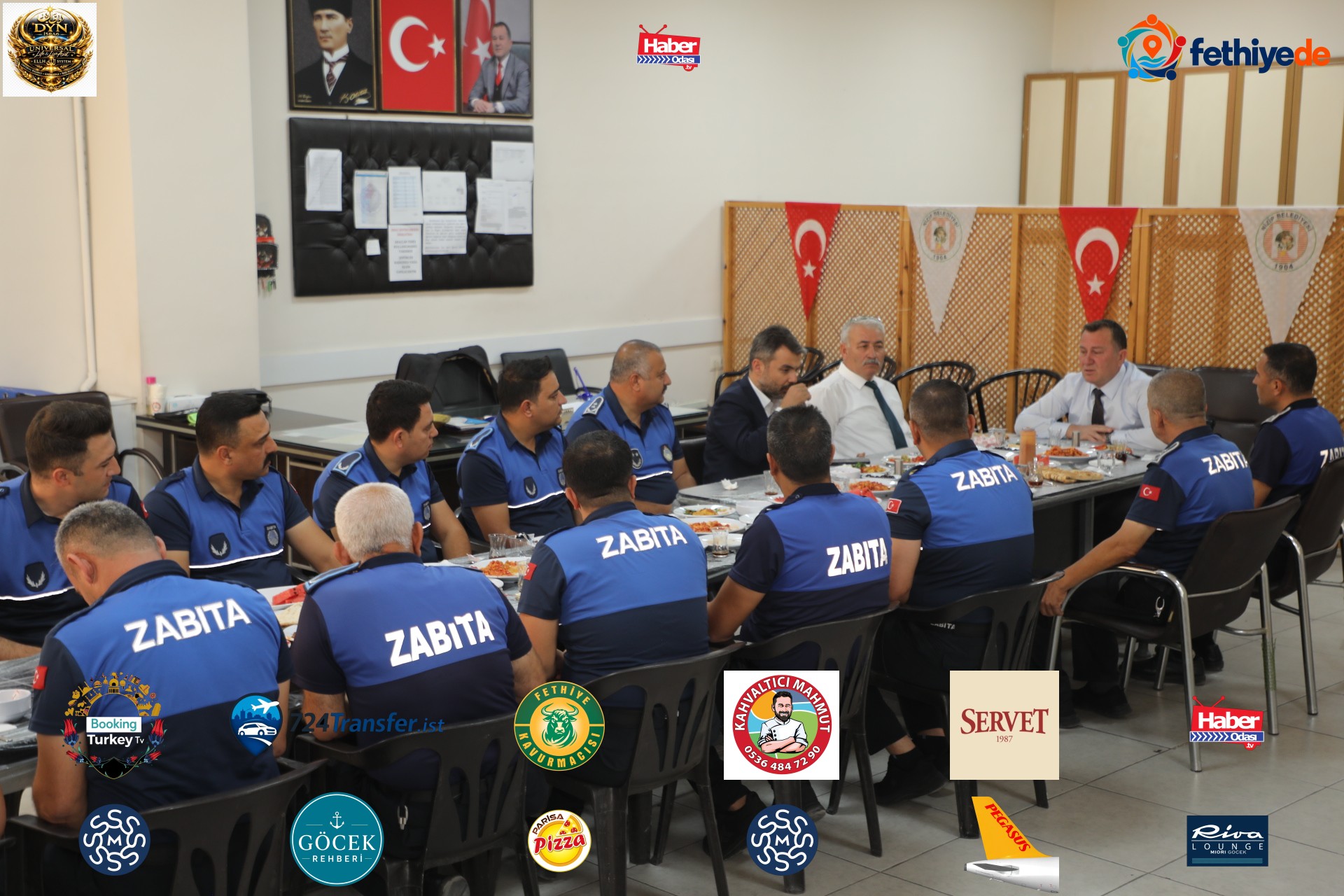 [BELEDIYE · Gaziantep · Nizip] Başkan Doğan, Zabıta Haftası’nda Personelle Bir Araya Geldi