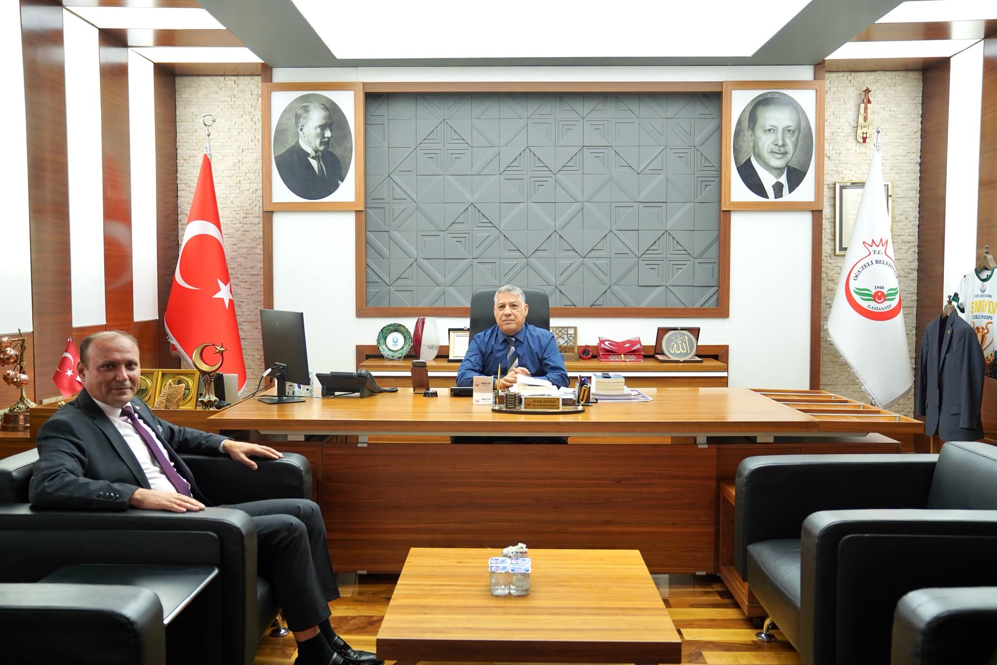 [BELEDIYE · Gaziantep · Oğuzeli] GAZİANTEP TİCARET İL MÜDÜRÜMÜZ SAYIN BURHAN KAHRAMAN’I BELEDİYEMİZDE AĞIRLADIK - Oğuzeli Belediyesi Kurumsal Web Sitesi