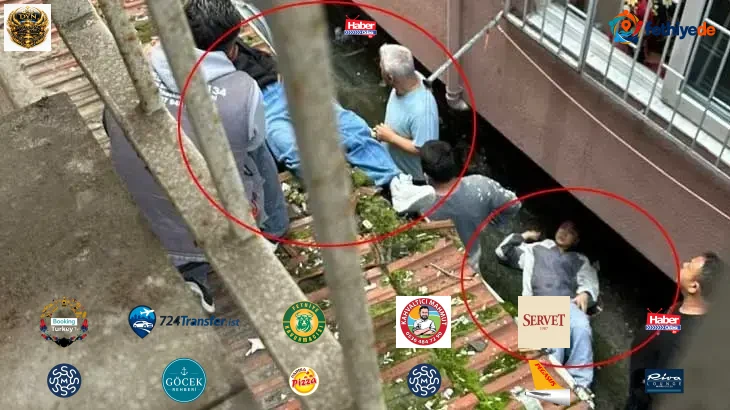 Çarşafı birbirine bağlayıp kaçmak istediler, 3'üncü kattan düştüler