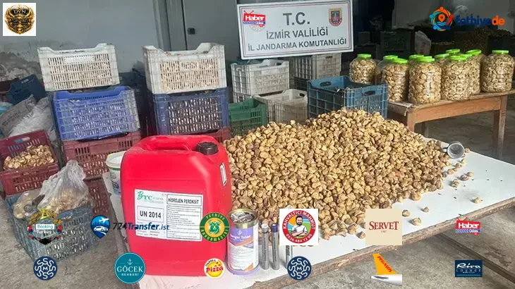 Bu zehri yedireceklerdi! Kimyasalla beyazlatılmış 3 ton incir yakalandı