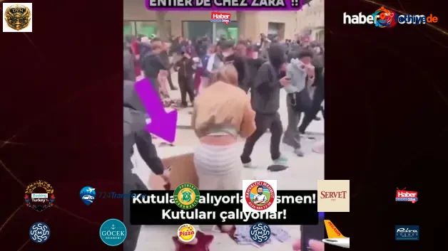 Fransa'daki yağma olaylarında şaşırtan haram diyaloğu: "Yahudiyim"