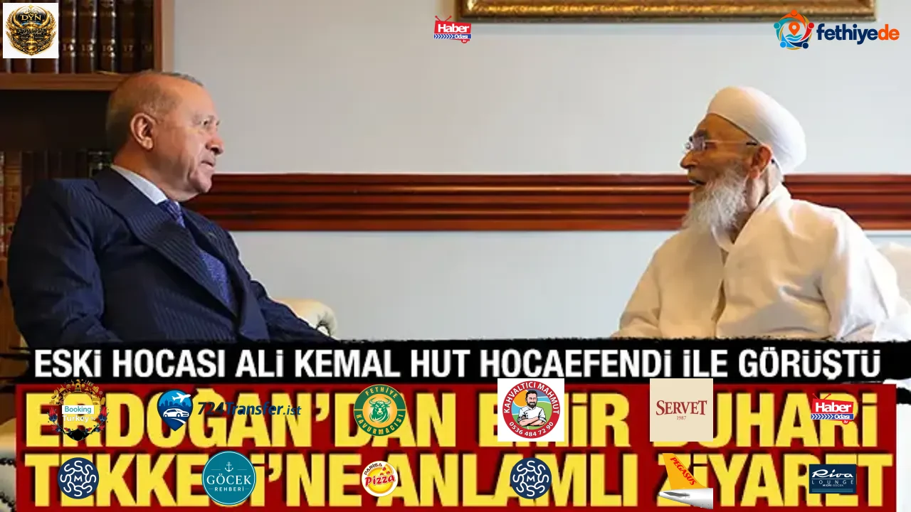 Cumhurbaşkanı Erdoğan eski hocası Ali Kemal Hut ile bir araya geldi