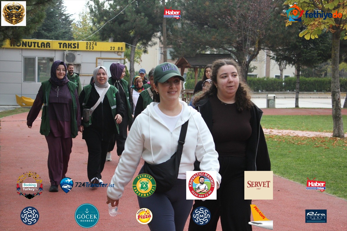 Bolu'da Yeşilay Şubesi ve Yaşamkent Mahallesi sağlıklı yaşam için yürüyüş düzenledi