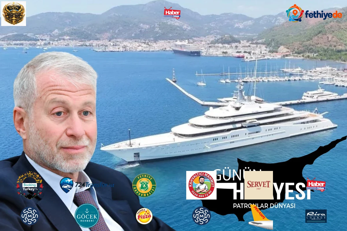 Yatları Türkiye'ye demirli olan Rus milyarder Roman Abramoviç'e, Güney Kıbrıs'ta yat şirketiyle bağlantılı soruşturma başlatıldı