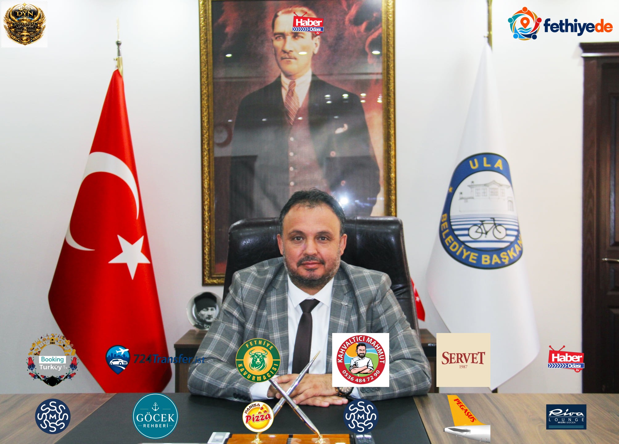 [BELEDIYE · Muğla · Ula] Belediye Başkanımız Sayın Özay Türkler’in 24 Kasım Öğretmenler Günü Mesajı