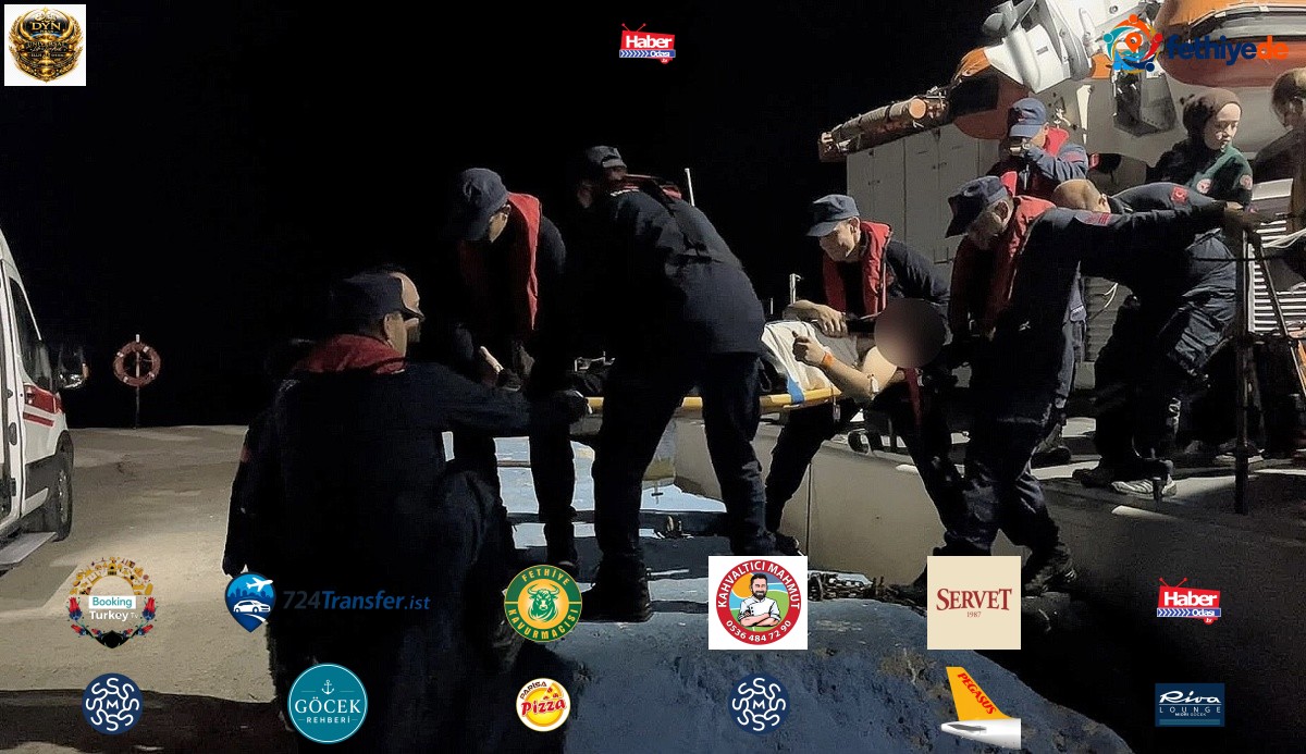 Gökçeada'da rahatsızlanan vatandaşın tıbbi tahliyesi Sahil Güvenlik ekibince yapıldı