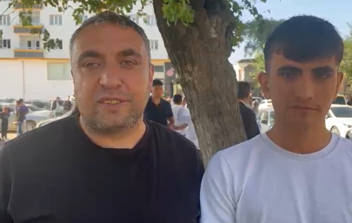 Gaziantep İslahiye'de baba ve oğul aynı okulda KPSS ortaöğretim oturumuna girdi