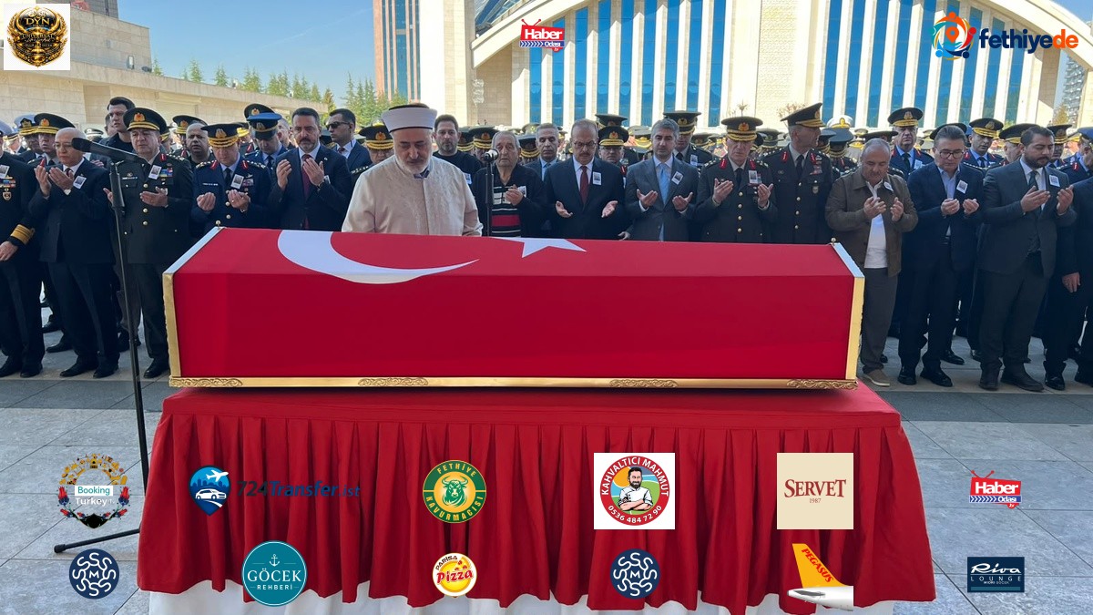 Ankara'da kazada şehit olan Albay Gökgöz, son yolculuğuna uğurlandı