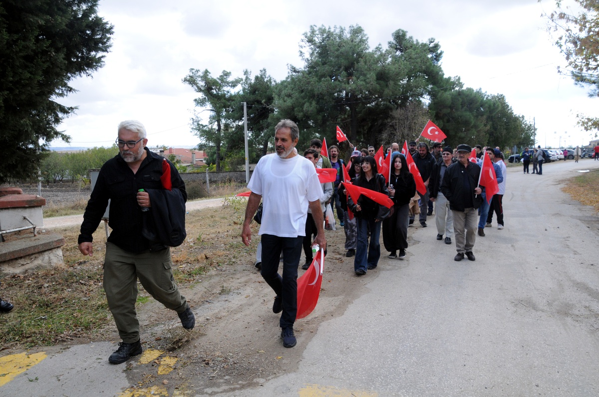 Sırpsındığı Savaşı anısına Edirne'de 4 kilometrelik yürüyüş düzenlendi