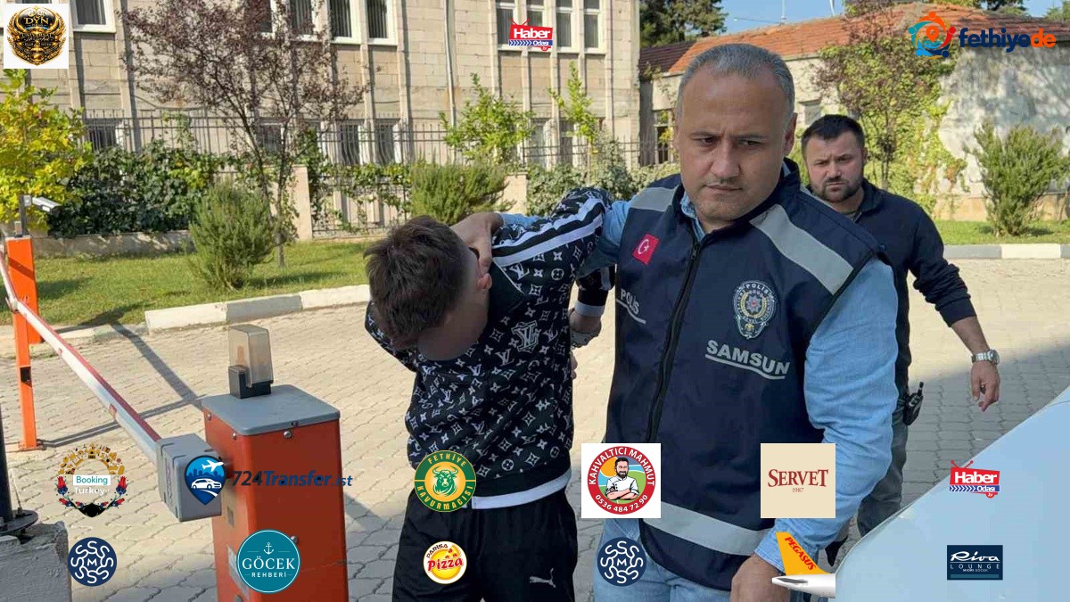 Samsun'da kız meselesi yüzünden 2 kişi bıçaklandı, saldırgan adliyeye sevk edildi