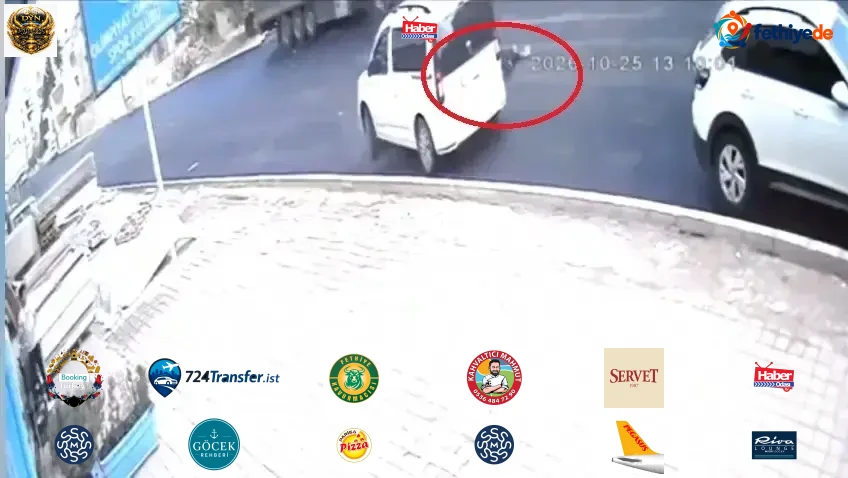 Mardin'de otomobil önce araca sonra çocuğa çarptı! Korkunç kaza kamerada