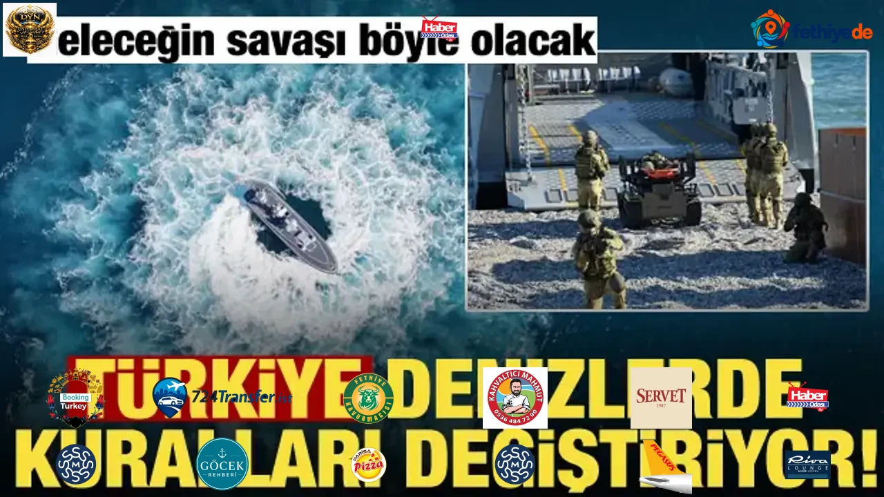 Türkiye'den denizde tarihi tatbikat: Geleceğin savaşı böyle olacak