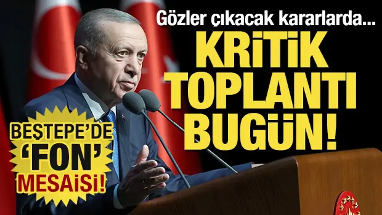 Kabinede 'fon' mesaisi: Erdoğan başkanlığında toplanıyor! Yoğun gündem