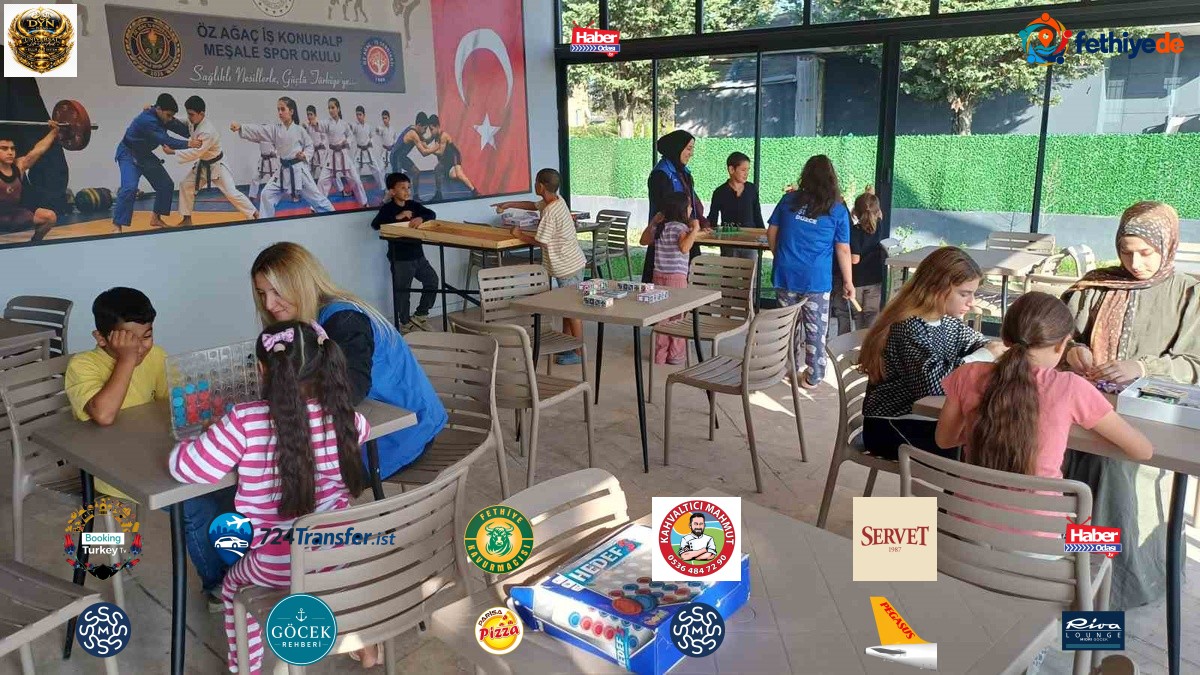 Düzce Gençlik Merkezi Çamköy TOKİ'de çocuklara zeka oyunları etkinliği düzenledi