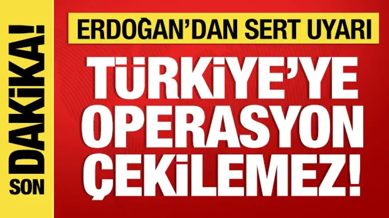 Cumhurbaşkanı Erdoğan'dan sert uyarı: Türkiye sokakta bulunmamıştır!