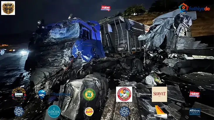 Kara yolunda feci zincirleme kaza! 3 tır çarpıştı: Olay yerinde hayatını kaybetti