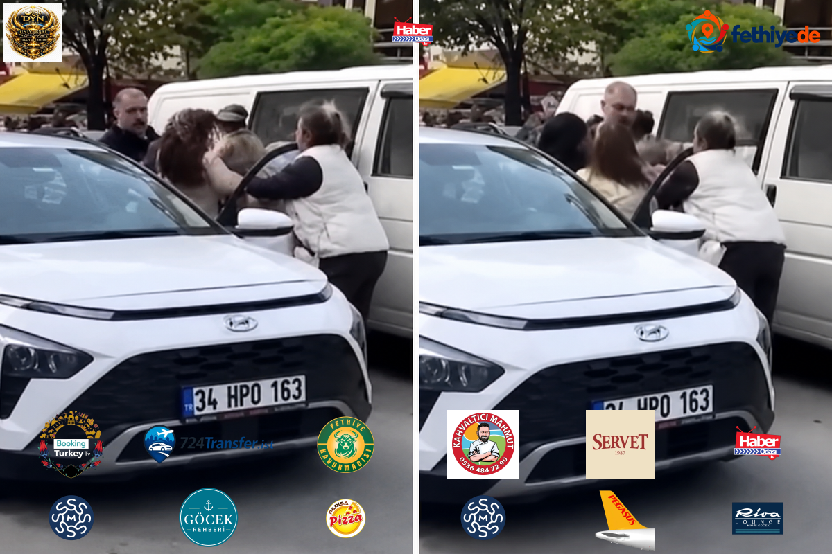 Büyükçekmece’de yol verme kavgası! Kadın sürücüler saç saça baş başa kavga etti