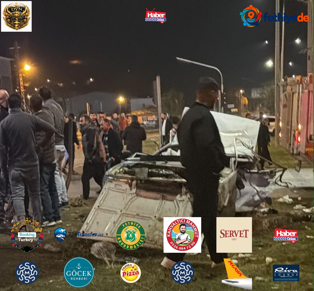 Van Gevaş'ta yakıt tankeri otomobille çarpıştı, 2'si ağır 5 yaralıdan 1'i öldü