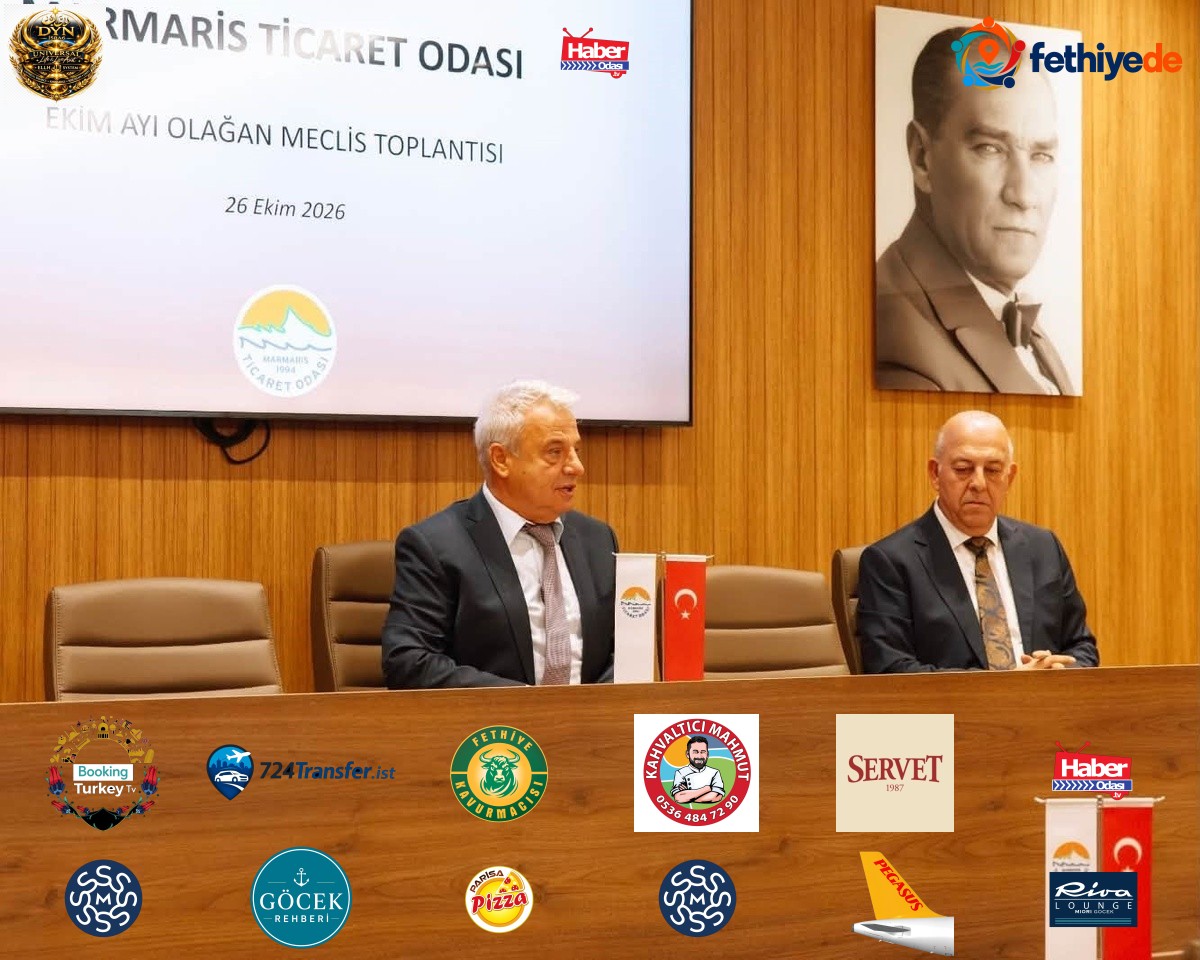 Marmaris Ticaret Odası'nda Harun Aslan yeni dönem meclis başkanlığına seçildi