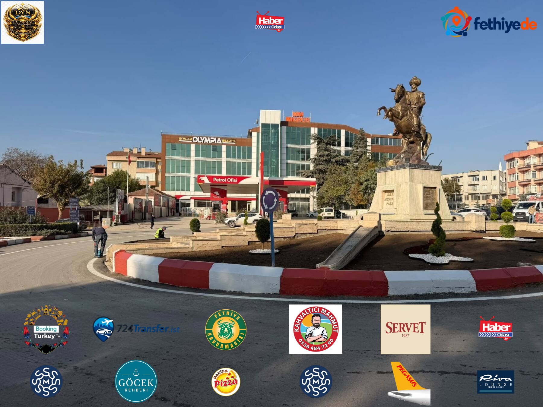 Kavşak ve Orta Refüjlerde Bordür Boyama Çalışmalarına Başlandı - T.C. Merzifon Belediyesi