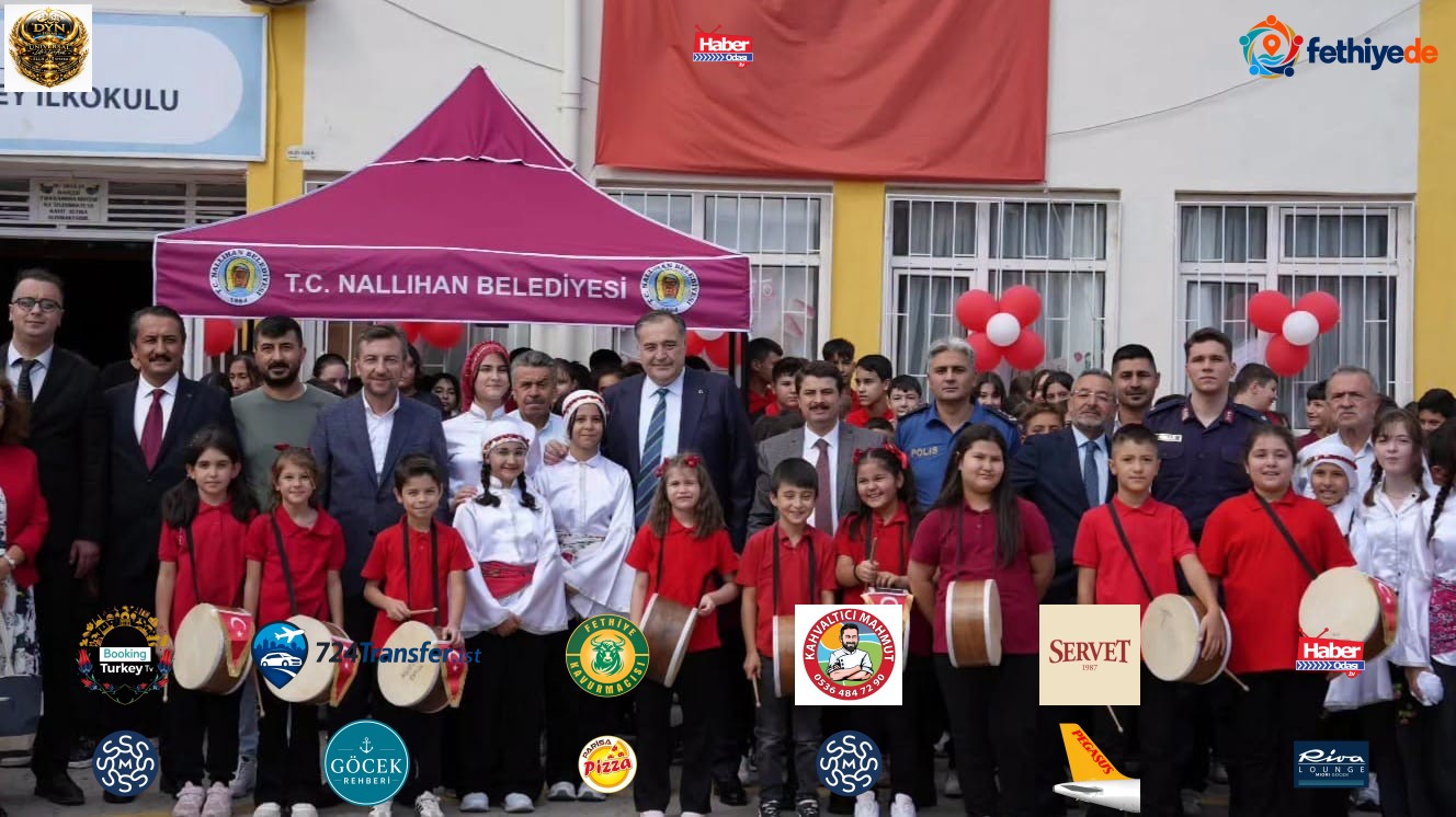 Belediye Başkanımız Sayın Ertunç Güngör Okula Yeni Başlayan Öğrencilerimizle Bir Araya Geldi