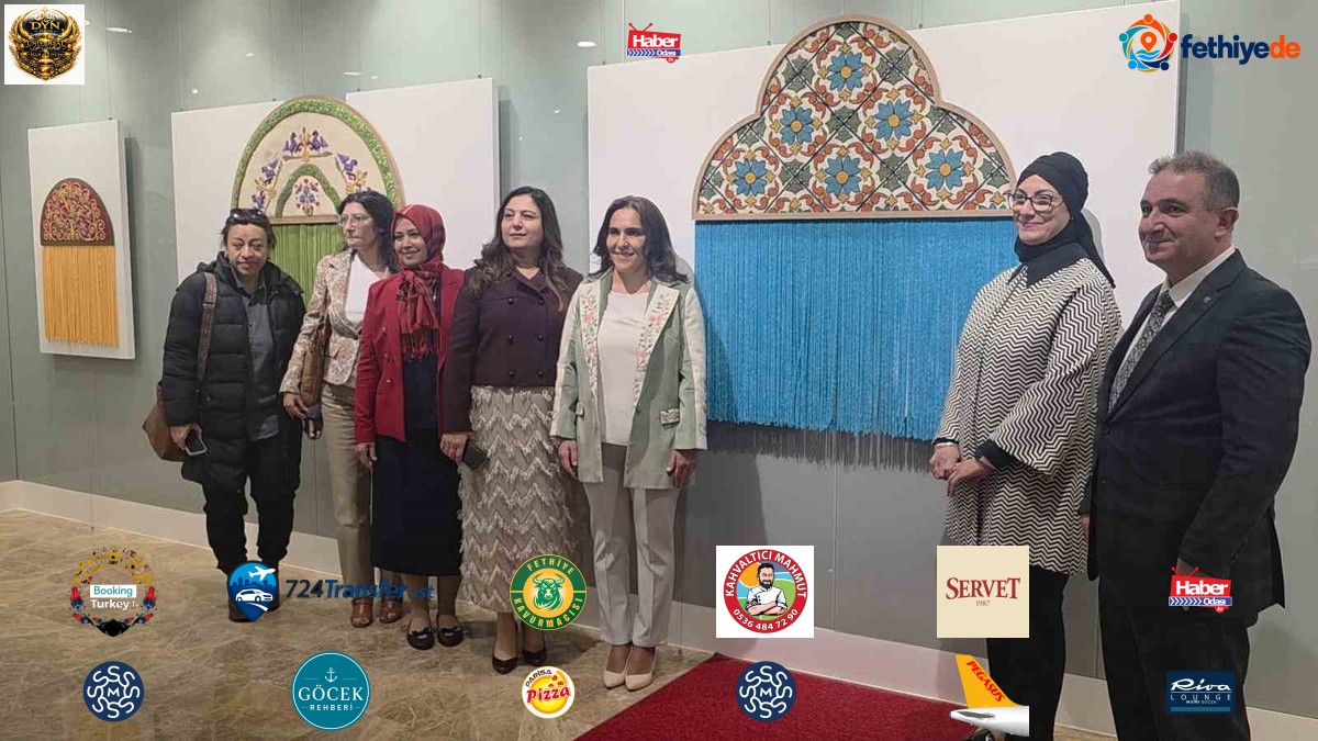 DPÜ'de Cengiz'in keçe sergisi açıldı, kuş motifleriyle annesine özlem anlatıldı