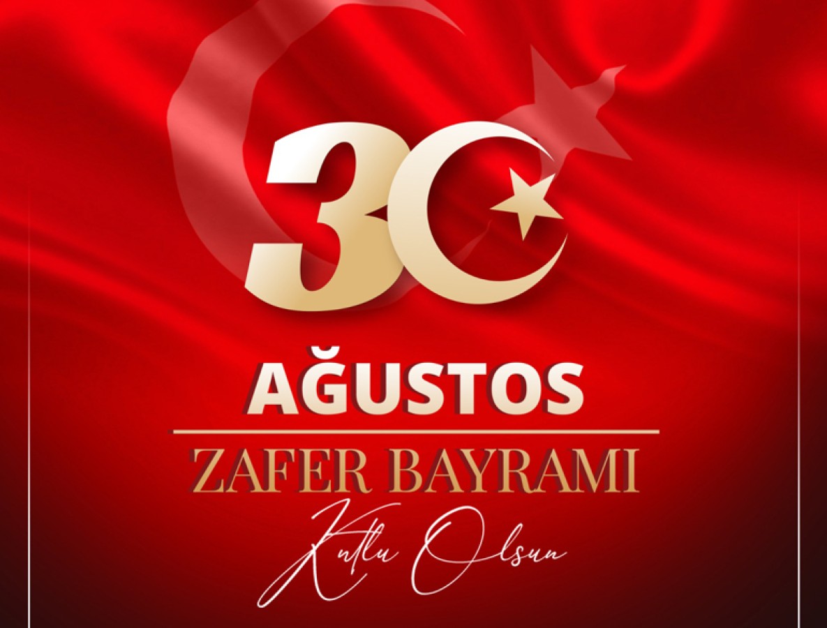 BELEDİYE BAŞKANIMIZIN 30 AĞUSTOS ZAFER BAYRAMI MES... Belediye Başkanımız Sayın Mete Memiş 30 Ağustos Zafer Bayramı dolayısıyla yayınladığı mesajında şu ifadelere yer verdi: “Milletimizin bağımsızlığını, yine milletimizin azim ve kararları kurtarac