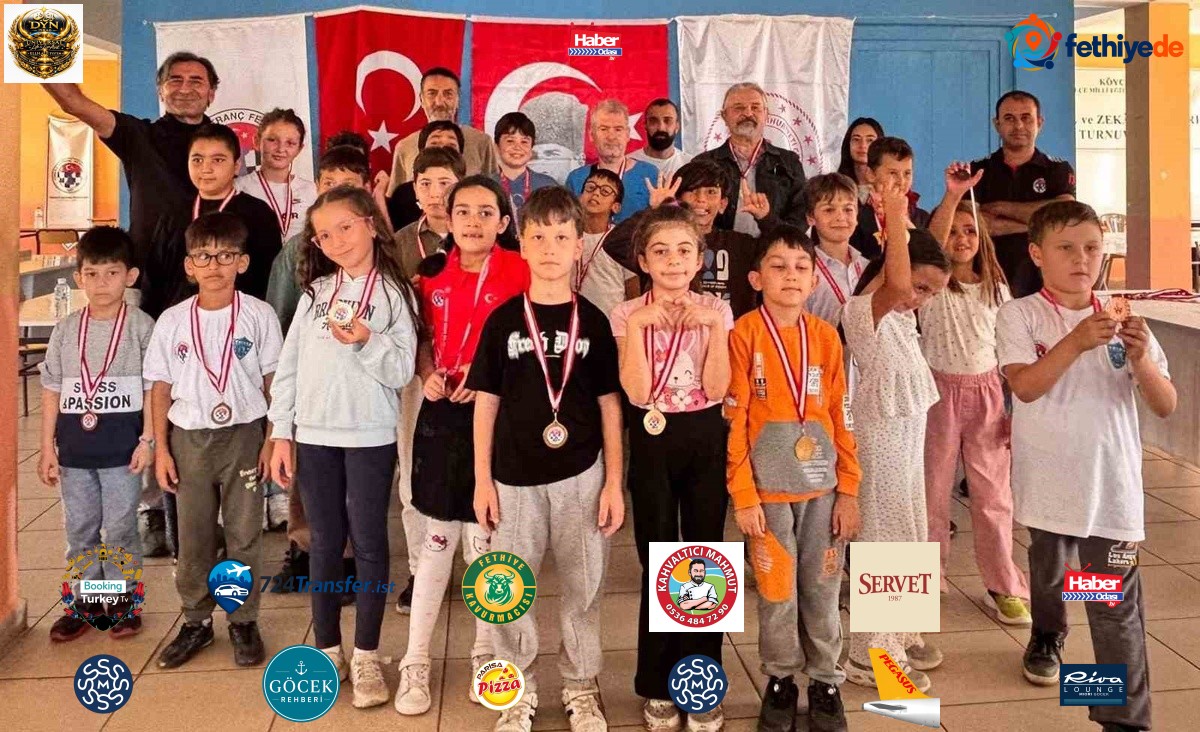 Muğla Köyceğiz'de 29 Ekim satranç turnuvası üç kategoride düzenlendi