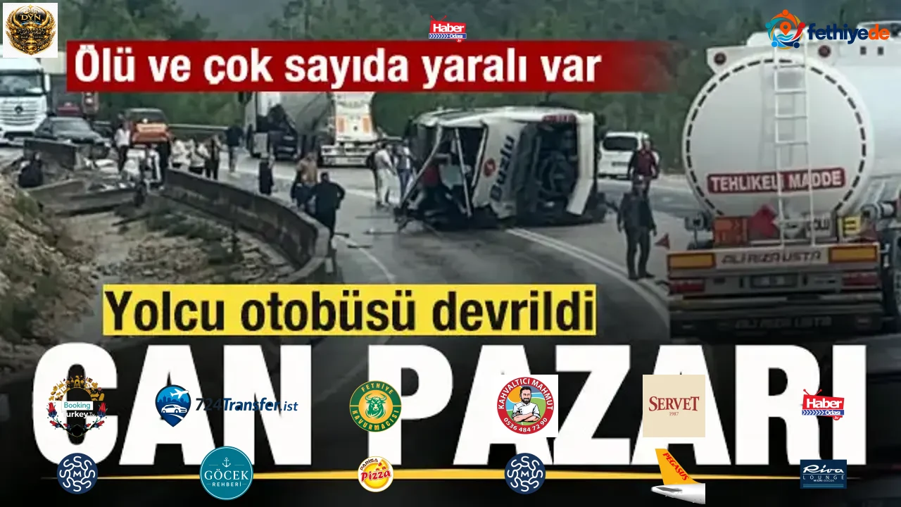 Yolcu otobüsü devrildi, can pazarı yaşandı! Ölü ve yaralılar var