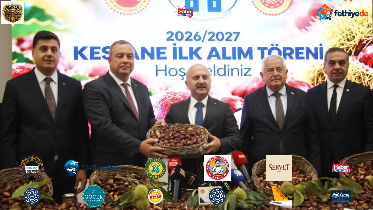 Aydın kestanesinde sezonun ilk ürünü 600 TL'den alındı