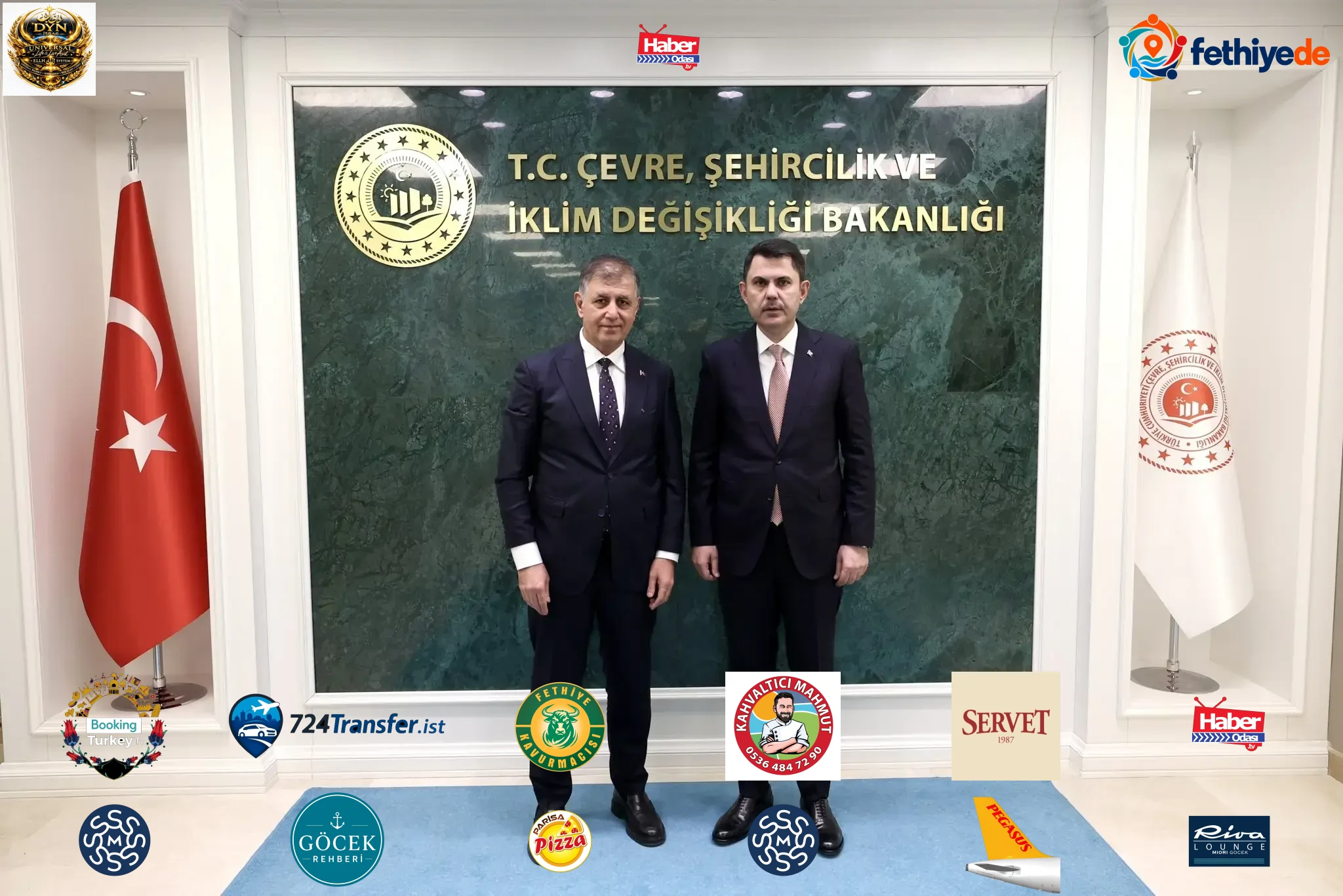 Bakan Kurum, İzmir Büyükşehir Belediye Başkanı Cemil Tugay ile görüştü! Masada Körfez Eylem Planı ve kentsel dönüşüm var
