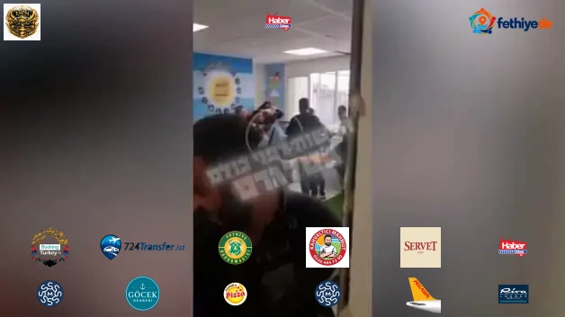 İsrail sandık başında birbirine girdi! Oy merkezindeki kavga kamerada