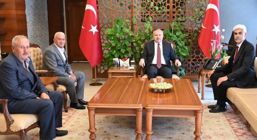 Nevşehir Valimiz Sn. Ali FİDAN ’ı makamında ziyaret - Haber