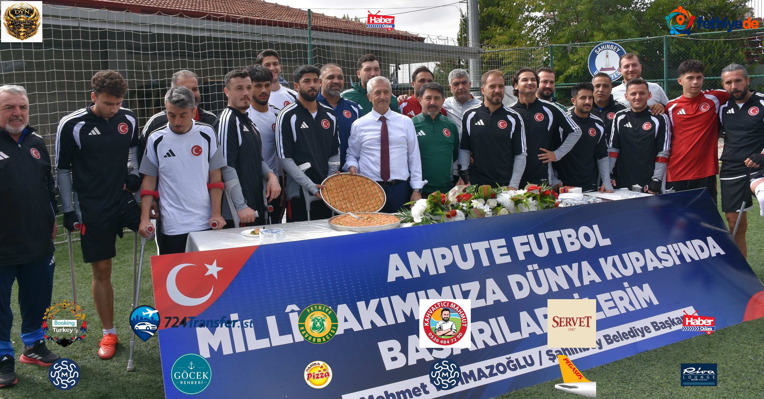 Belediyemiz Ampute Milli Takımını Ağırlıyor