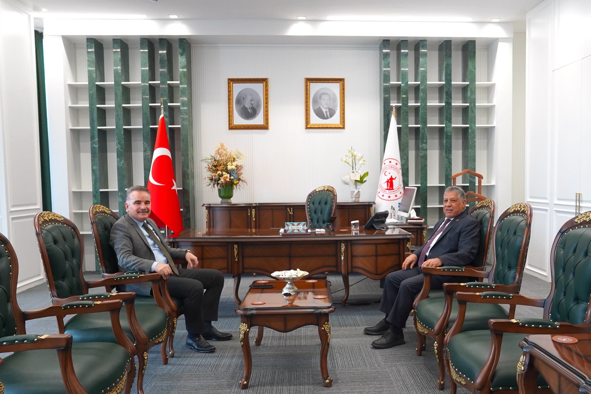 ŞEHİTKAMİL KAYMAKAMIMIZ SAYIN AHMET ODABAŞ’A HAYIRLI OLSUN ZİYARETİ - Oğuzeli Belediyesi Kurumsal Web Sitesi