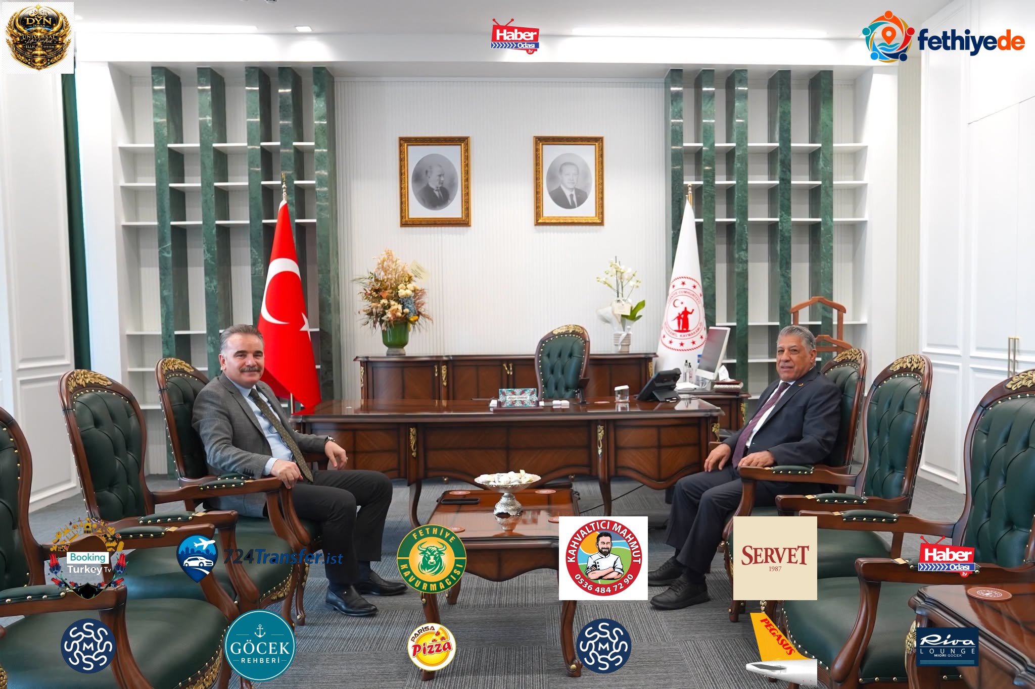 ŞEHİTKAMİL KAYMAKAMIMIZ SAYIN AHMET ODABAŞ’A HAYIRLI OLSUN ZİYARETİ - Oğuzeli Belediyesi Kurumsal Web Sitesi
