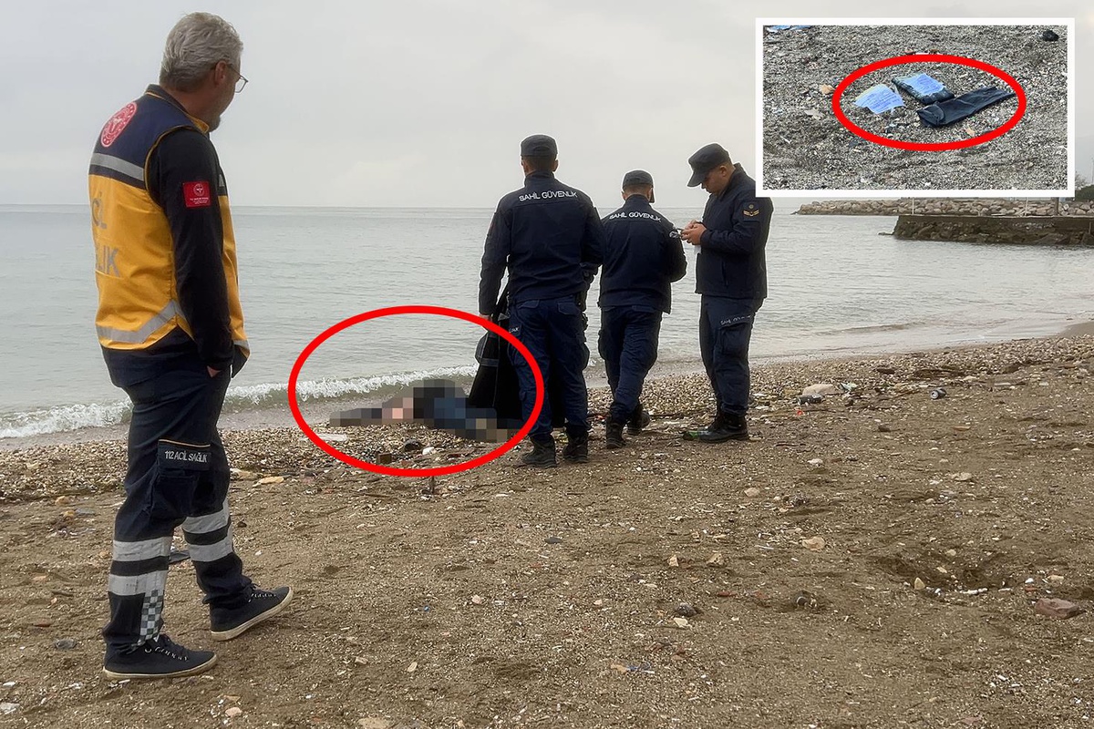 Mudanya'da plajda erkek cesedi bulundu
