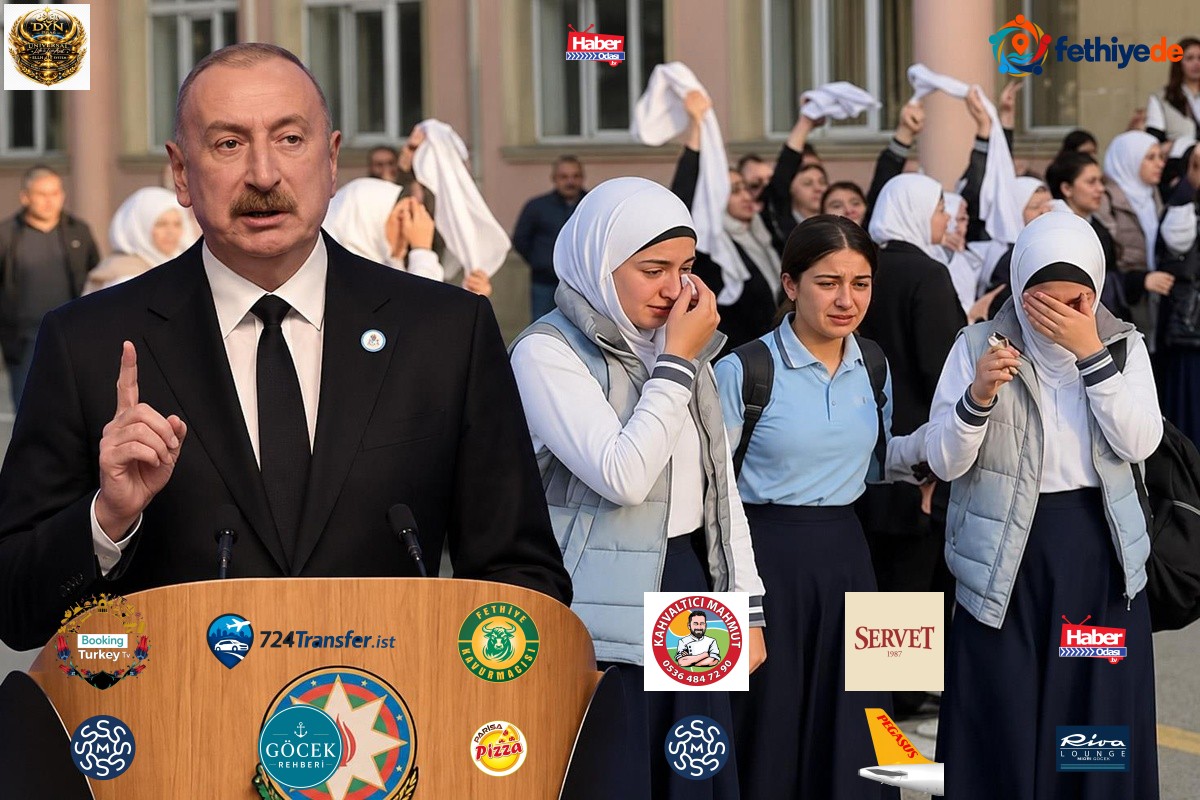 Okullarda başörtüsünü yasaklayan Aliyev'den eleştirilere yanıt