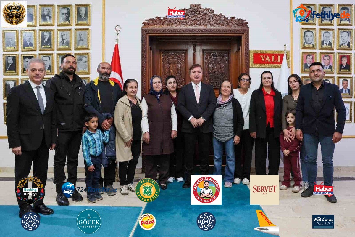 Erzincan Valisi Aydoğdu, Üzümlü'deki Kureyşli Sarıkaya sakinlerini makamında ağırladı