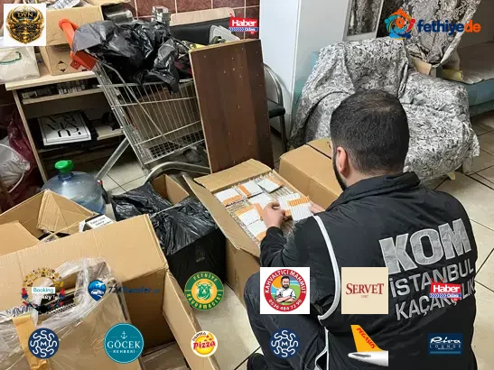 İstanbul'da kaçak tütün operasyonu! 12 şüpheli hakkında gözaltı kararı