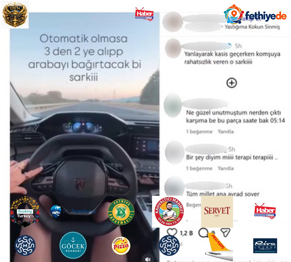 İzmir'de 187 kilometre hız görüntüsünü paylaşan sürücüye 25 bin lira ceza kesildi
