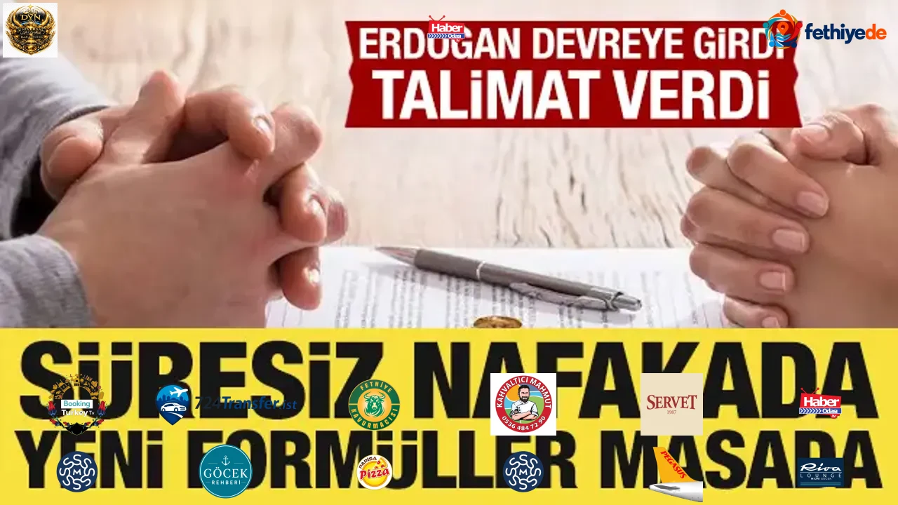 Cumhurbaşkanı Erdoğan, süresiz nafaka için talimat verdi: Yeni formüller masada!