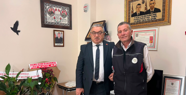 Başkan Özaşkın’dan Şehit Babası Ali Imış’a Geçmiş Olsun Ziyareti