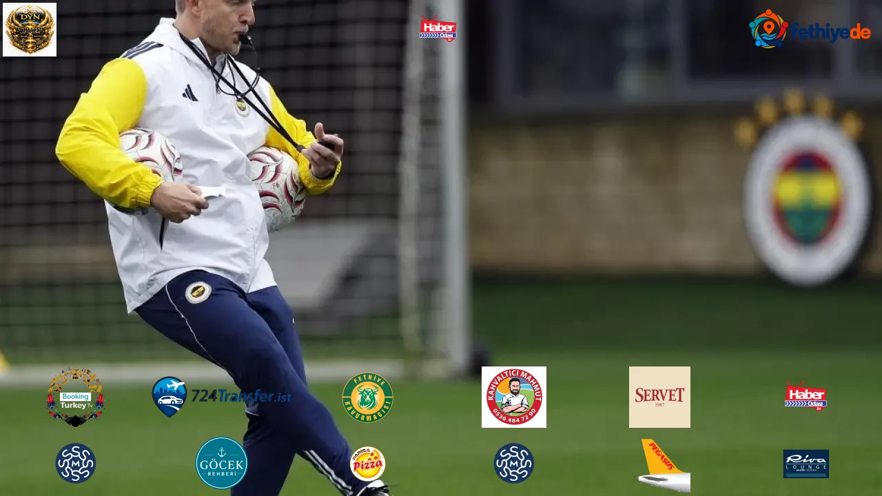 Fenerbahçe, Göztepe maçının taktiğini Dirk Kuyt'la çalıştı