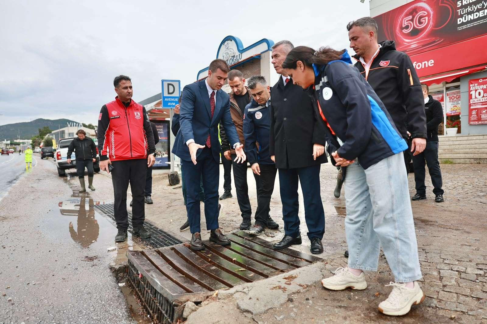 [BELEDIYE · Muğla · Bodrum] Haber: BAŞKAN TAMER MANDALİNCİ GÜN BOYU SAHADAYDI - Bodrum Belediyesi
