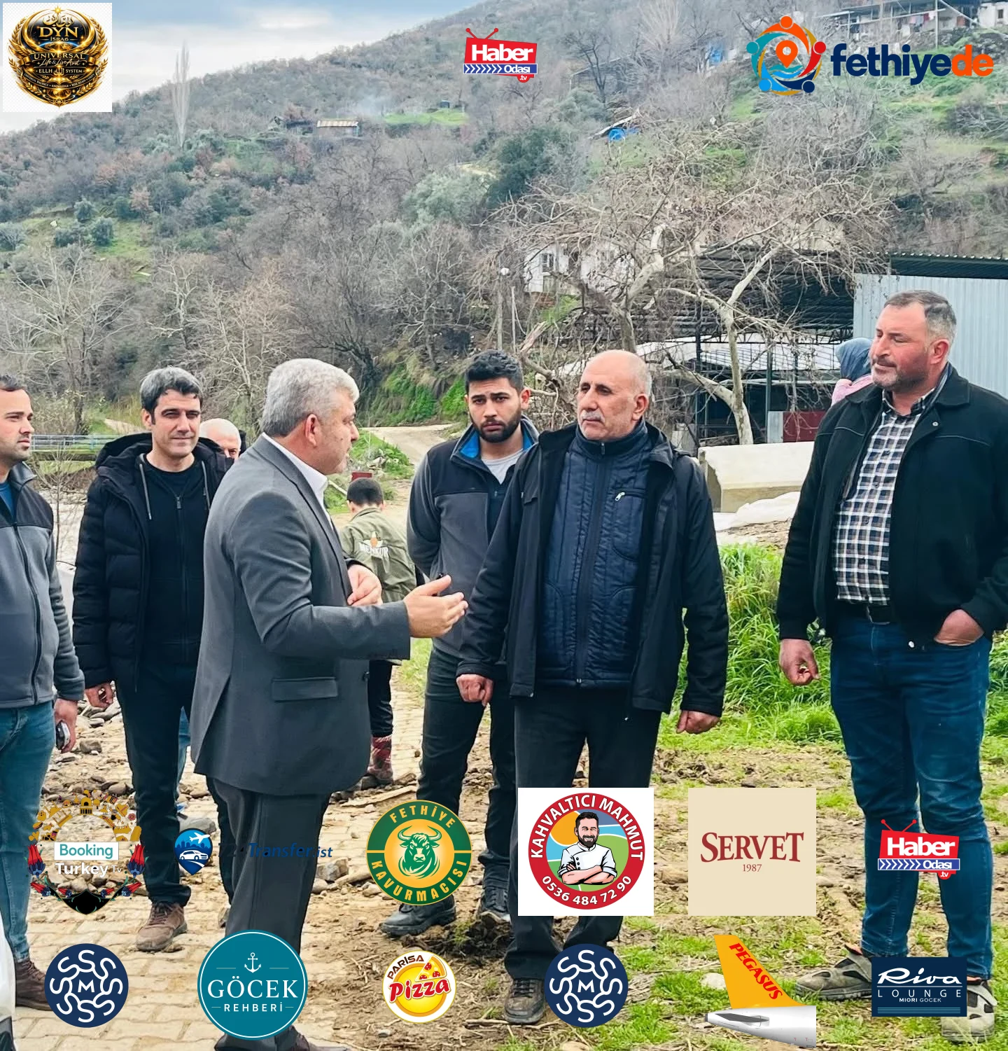 Yeşildere ve Çatak Mahallelerimizde Yağış Sonrası Çalışmalar Aralıksız Devam Ediyor