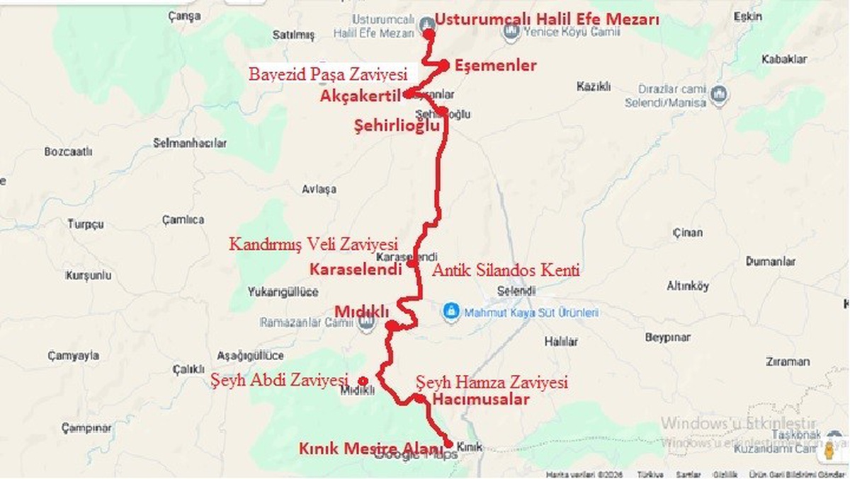 Selendi’de milli mücadelenin izleri 26,2 kilometrelik rotayla yaşatılacak