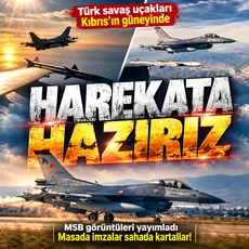 Türk savaş uçakları Akdeniz'de! Kıbrıs'ın güneyinde kapsamlı eğitim: Harekat hazırlığı en üst seviyede