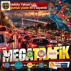 İstanbul'da trafik yoğunluğu %89'a ulaştı! İşte kilit noktalar ve alternatif güzergahlar