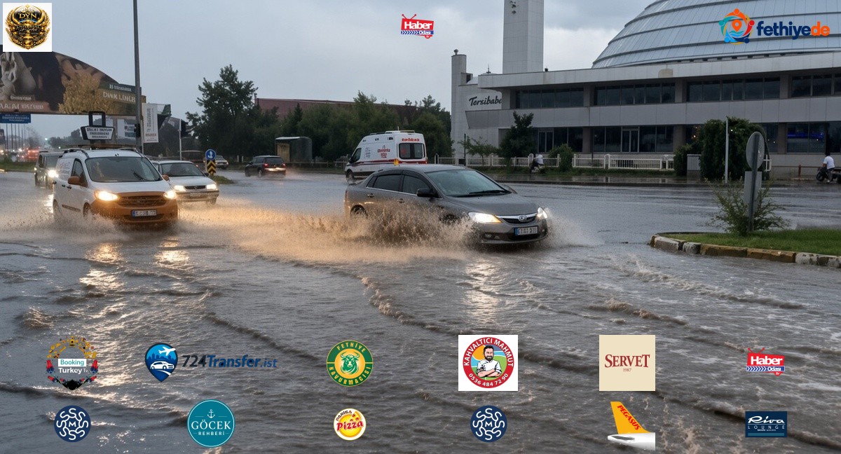 Erzincan'da sağanak günlük yaşamı aksattı, yağmur suları evlerin kapısına dayandı